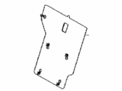 Toyota 71881-42010 Board,  Rear Seat Back,  RH