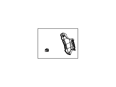 Toyota 52592-42090 Seal,  Rear Bumper Side,  LH