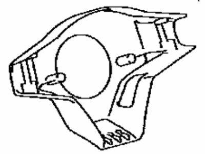Toyota 45184-12380-C0 Cover,  Steering Wheel Boss,  Lower