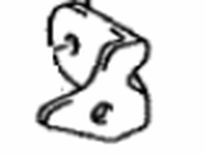 Toyota 47381-48140 Bracket,  Brake Tube Clamp NO.1