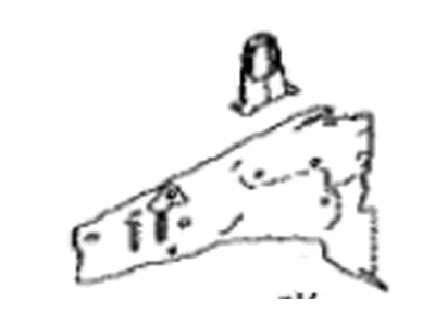 Toyota 53705-42020 Member Sub-Assy,  Front Apron To Cowl Side,  RH