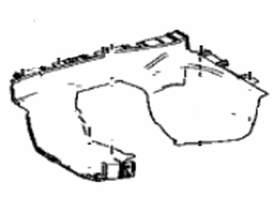 Toyota 58571-42130 Carpet,  Rear Floor