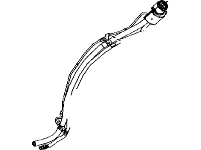 Toyota 77201-42190 Pipe Sub-Assy,  Fuel Tank Inlet