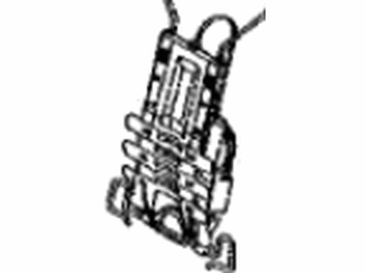 Toyota 72760-76010 Adjuster Assy,  Lumbar Support,  LH