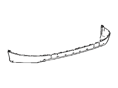 Toyota 52169-42020 Cover,  Rear Bumper,  Lower