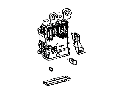 Toyota 82730-42800 Block Assy,  Instrument Panel Junction