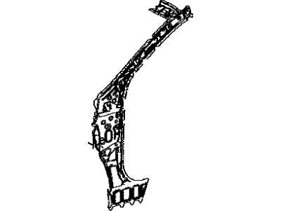Toyota 61024-42120 Pillar, Front Body, Upper Inner Driver Side
