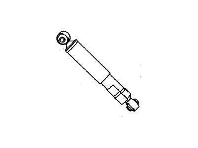Toyota 48531-42310 Absorber Assy,  Shock,  Rear RH