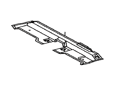 Toyota 58202-78020 Pan,  Center Floor,  Front