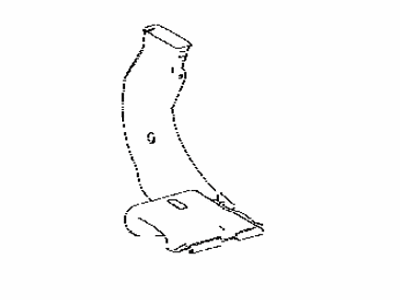 Toyota 87213-42060 Duct,  Air,  Rear NO.2