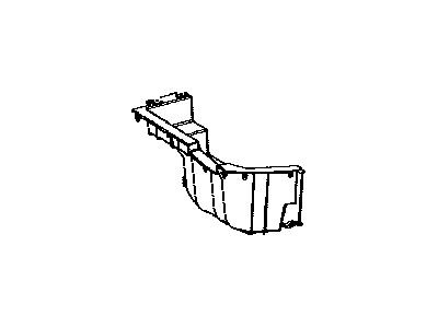 Toyota 64997-42010 Box,  Deck Floor,  LH