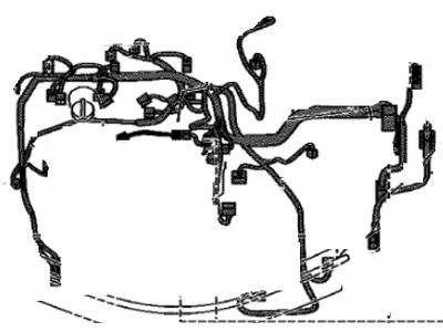 Toyota 82112-48060 Wire,  Engine Room,  NO.2