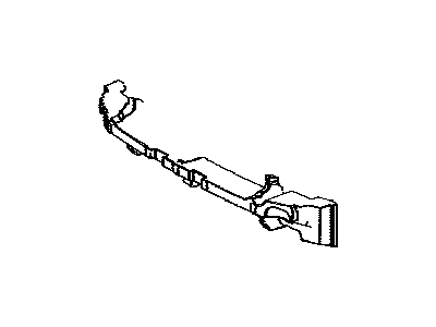 Toyota 52614-42100 Absorber,  Front Bumper Energy,  NO.2