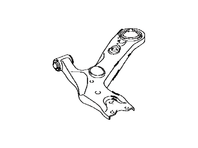 Toyota 48068-42060 Arm Sub-Assy,  Front Suspension,  Lower NO.1 RH