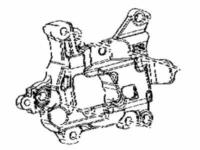 Toyota 12502-36010 Bracket,  Compressor Mounting,  NO.1