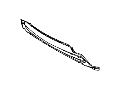 Toyota 53113-42100 Grille,  Radiator,  Lower NO.2