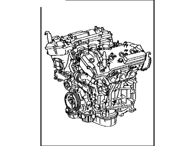 Toyota 19000-0P390 Engine