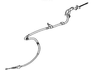 Toyota Highlander Parking Brake Cable - 46420-0E051