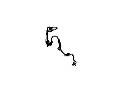 Toyota 89542-0E020 Sensor, Speed, Front Passenger Side
