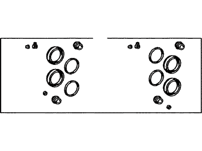Toyota 04478-0E030 Cylinder Kit, Disc Brake, Front