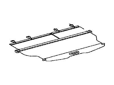 Toyota 64910-48090-E0 Cover Assy,  Tonneau