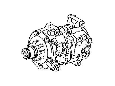 Toyota 88320-08070 Compressor Assy,  Cooler