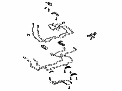 Toyota 88710-0E210 Tube Assembly, Air Conditioner