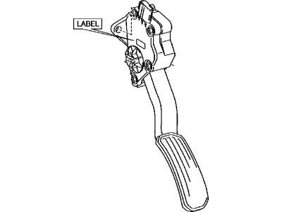 Toyota 78110-08010 Pedal Travel Sensor