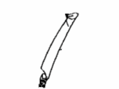 Toyota 67664-12030 Garnish,  Door Frame,  Upper LH