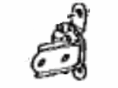 Toyota 68770-33050 Hinge Assy,  Rear Door,  Lower RH