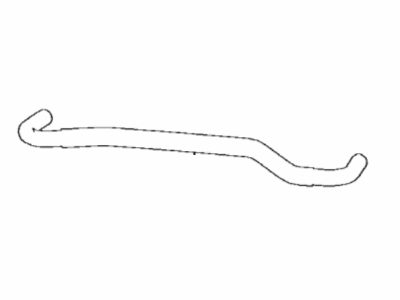 Toyota 31434-12160 Hose,  Clutch Reservoir,  No.1