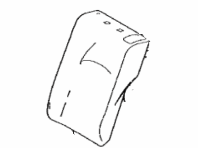 Toyota 71078-12U60-E0 Cover,  Rear Seat Back,  LH(For Separate Type)