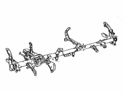 Toyota 55330-12620 Reinforcement Assembly, Instrument Panel