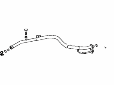 Toyota 88710-12A00 Tube & Accessory Assy,  Air Conditioner,  No.2