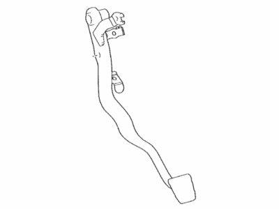 Toyota 31301-02590 Pedal Sub-Assy,  Clutch