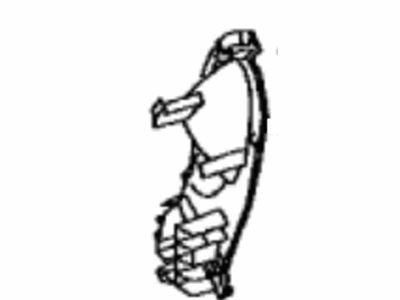 Toyota 45259-47050 Sheet,  Column Hole Cover Silencer