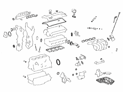 Toyota 04111-24111 Overhaul Gasket Set
