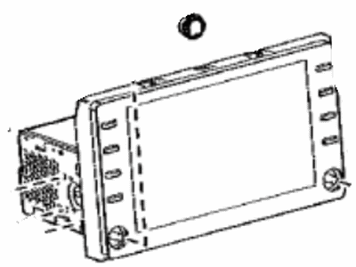 Toyota 86140-12210 Receiver Assy,  Radio & Display