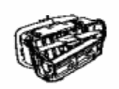 Toyota 55660-12530 Register Assy,  Instrument Panel,  NO.2