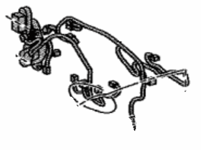 Toyota 82151-1AC00 Wire,  Front Door,  RH