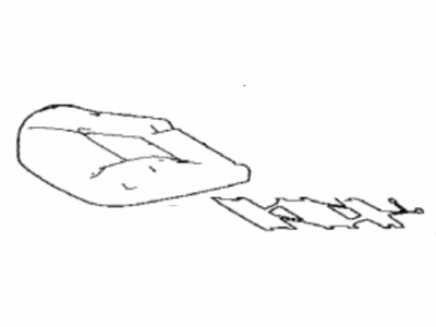 Toyota 71071-1AQ90-C0 Cover,  Front Seat Cushion,  RH(For Separate Type)