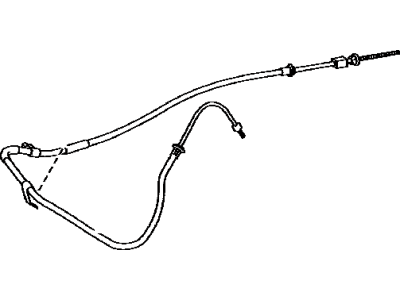 Toyota 46410-33170 Cable Assy,  Parking Brake,  NO.1