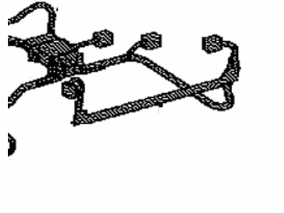 82192-33430 Toyota Wire, Front Seat, Driver Side Illustration 1 of 1