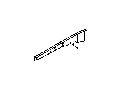 Toyota 53734-33040 Member,  Front Apron To Cowl Side,  Lower Front LH