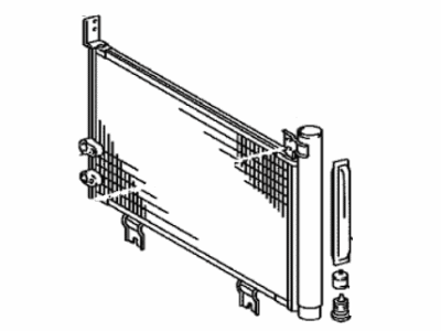Toyota 88460-33090 Condenser Assembly, Cooler