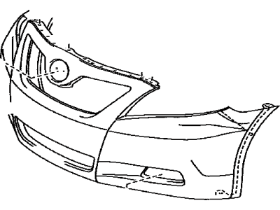 Toyota 52119-33979 Cover,  Front Bumper