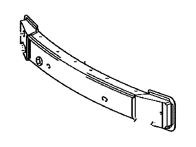 Toyota 52021-33150 Reinforcement Sub-Assy,  Front Bumper