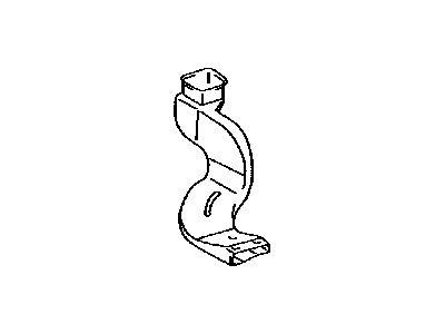 Toyota 87213-33050 Duct,  Air,  Rear NO.2