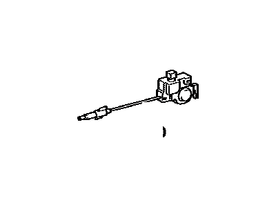 Toyota 77030-33060 Lock Assembly, Fuel Lid W/Motor
