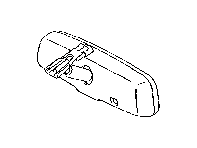 Toyota 87810-06050 Mirror Assembly, Inner Rear View
